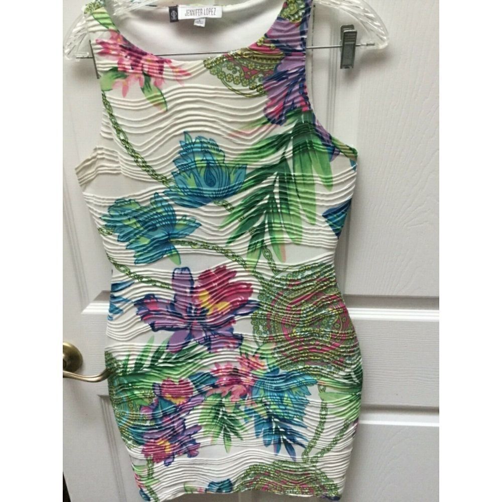 womens JENNIFER LOPEZ sleeveless lined dress S